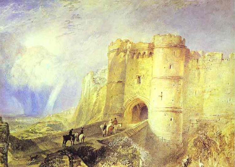 J.M.W. Turner Carisbrook Castle Isle of Wight Sweden oil painting art